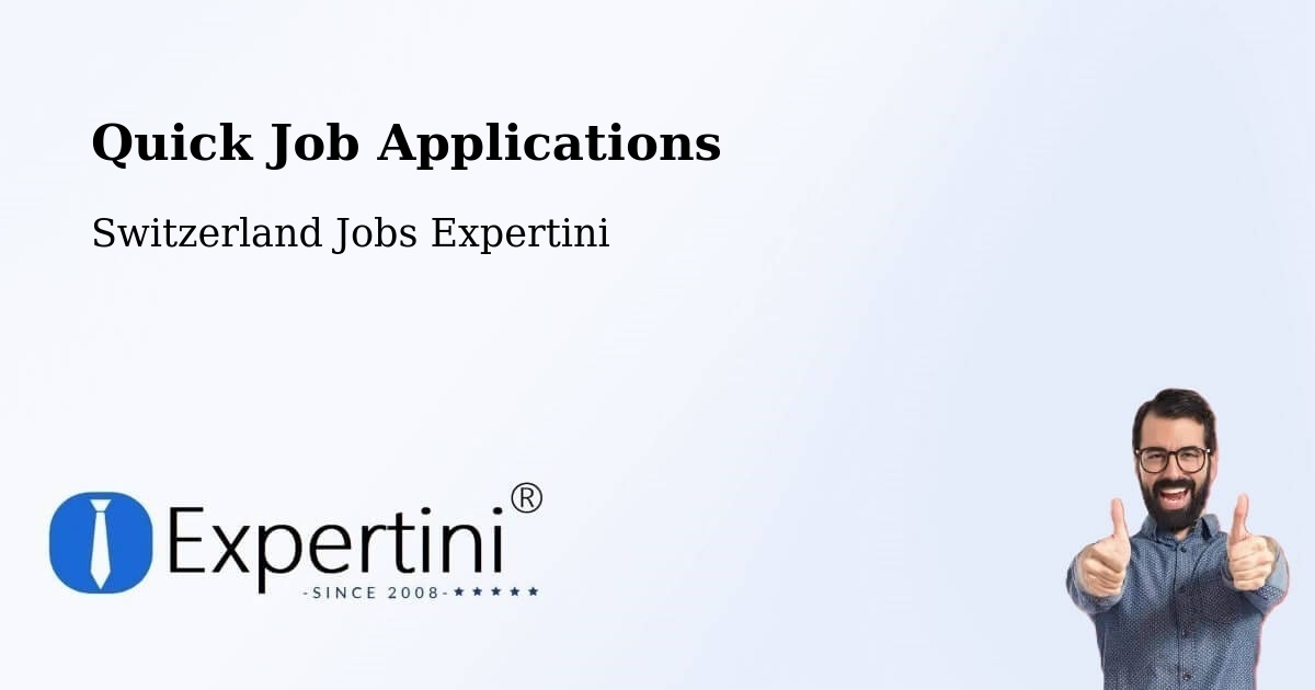 Quick Apply Feature – Seeland District - Switzerland Jobs Expertini
